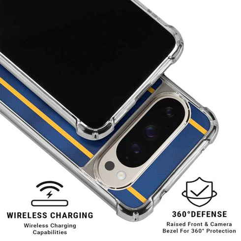 NBA Golden State Warriors Jersey Google Pixel 9/9 Pro Clear Case
